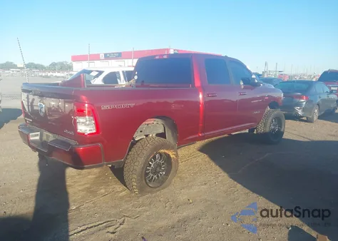 2021 Ram 2500 Big Horn 4X4 6'4 Box из США, поврежденный, VIN 3C6UR5DL9MG523874